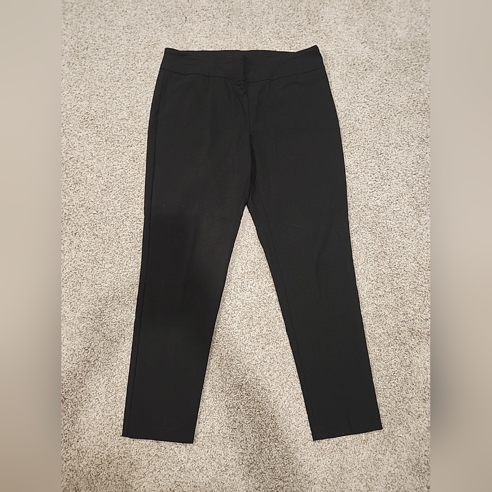 Hiview Womens XL Black Pull On Stretchy Skinny Dress Pants